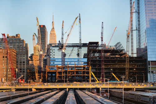 New York City construction site