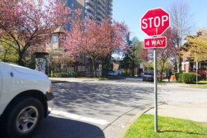 Stop Sign Accident