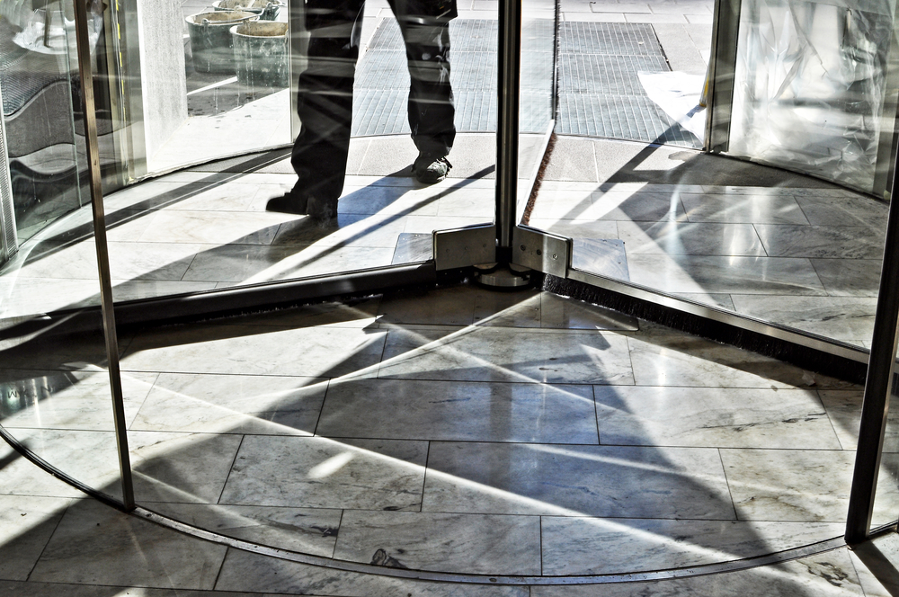 Revolving Door Accident