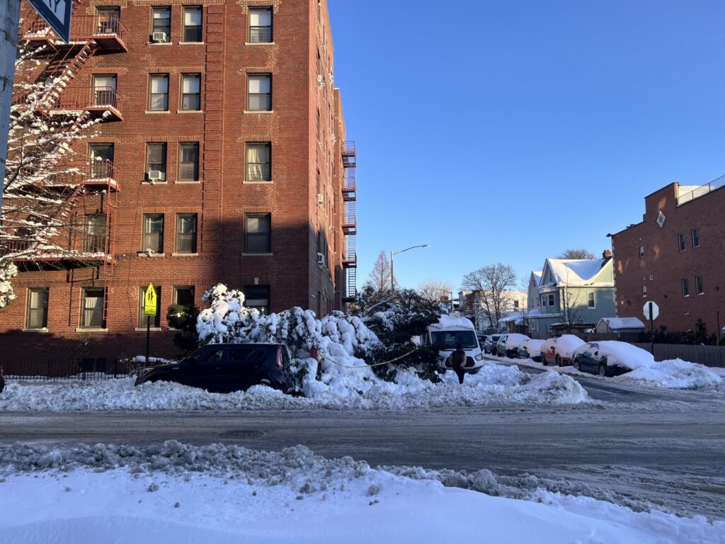 Snow and ice can cause hazardous conditions