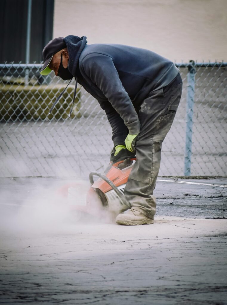 silica dust exposure construction accident